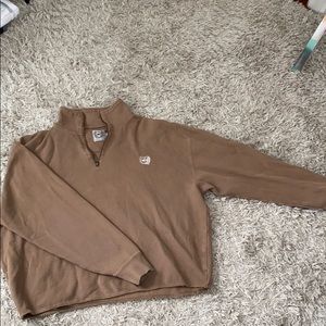 Vintage CINCH Cropped Quarter Zip